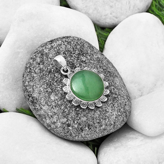 Natural Green Aventurine Pendant P-1205 SDP140368