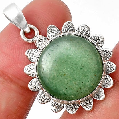 Natural Green Aventurine Pendant P-1205 SDP140369