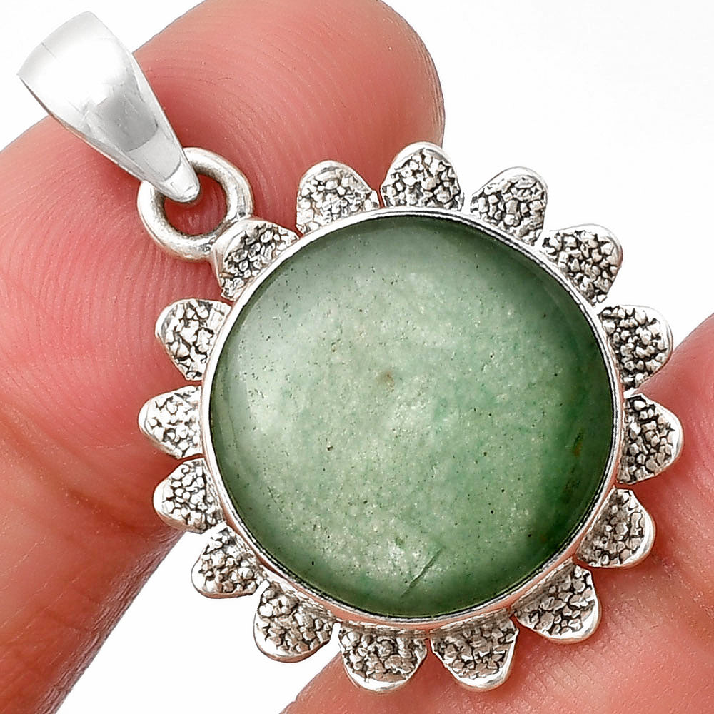Natural Green Aventurine Pendant P-1205 SDP140372