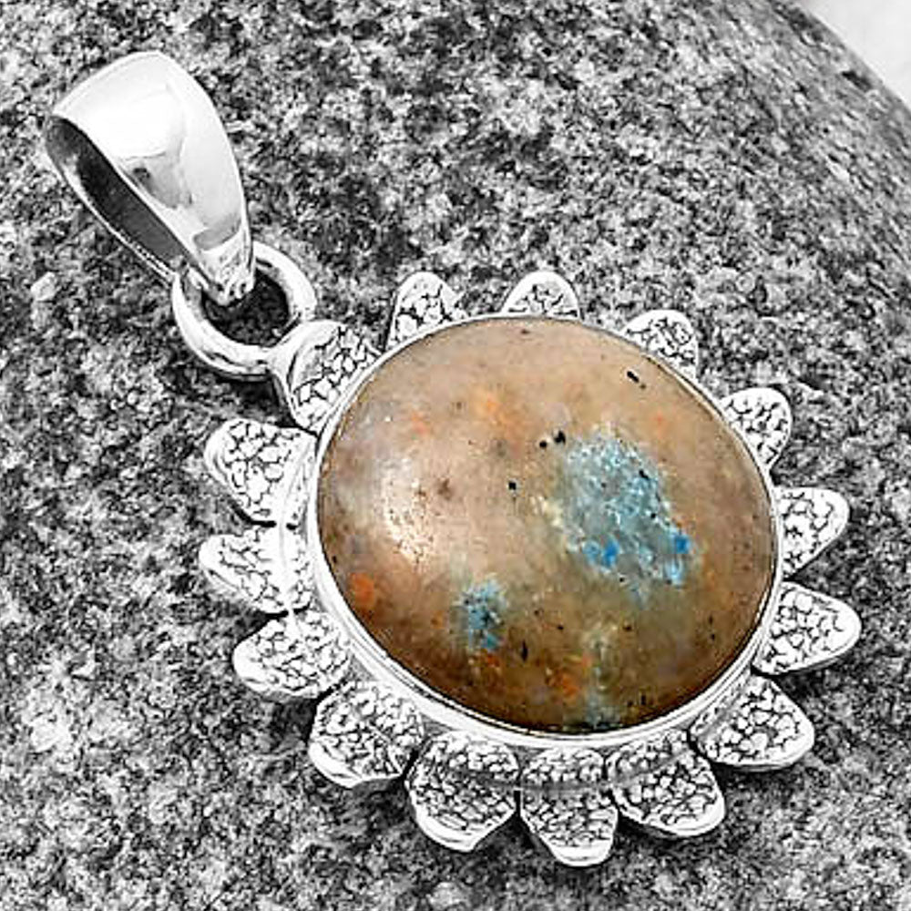 Natural Cavansite - India Pendant P-1205 SDP140375