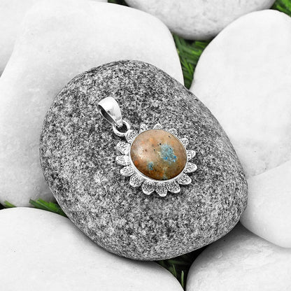 Natural Cavansite - India Pendant P-1205 SDP140375