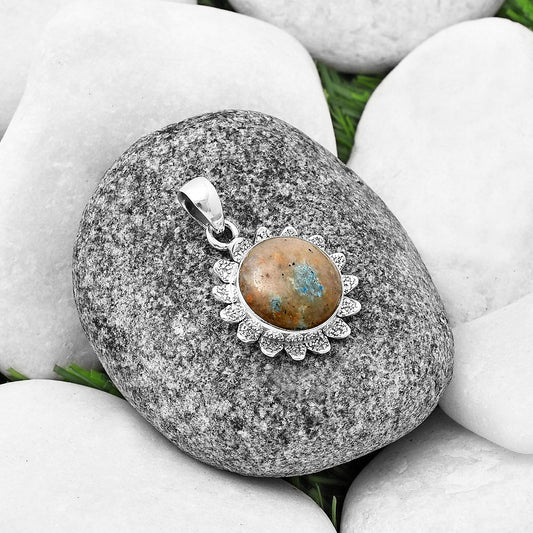 Natural Cavansite - India Pendant P-1205 SDP140375