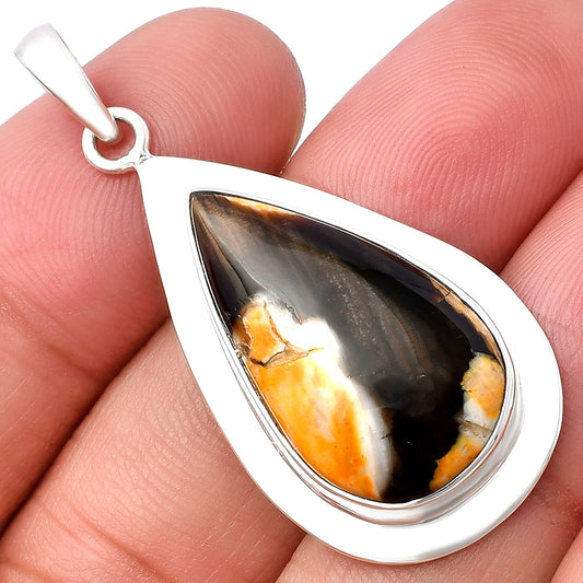 Natural Peanut Wood Pendant P-1076 SDP140488