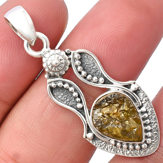 Natural Rare Kornerupine Rough Pendant P-1277 SDP140551