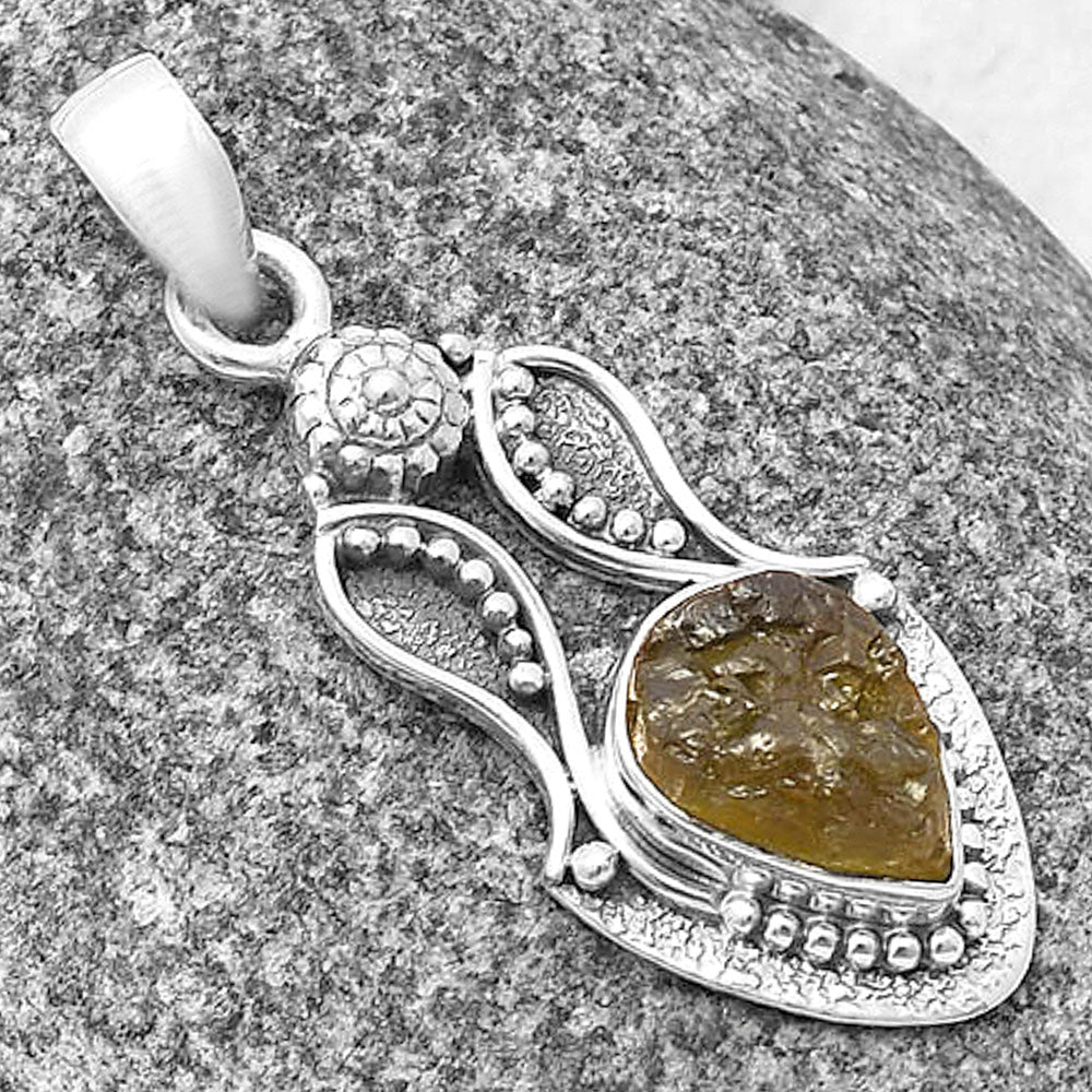 Natural Rare Kornerupine Rough Pendant P-1277 SDP140551