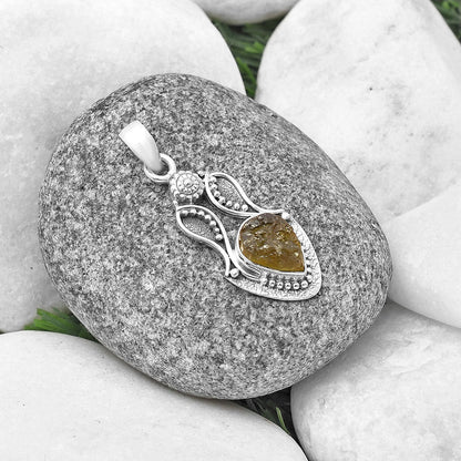 Natural Rare Kornerupine Rough Pendant P-1277 SDP140551