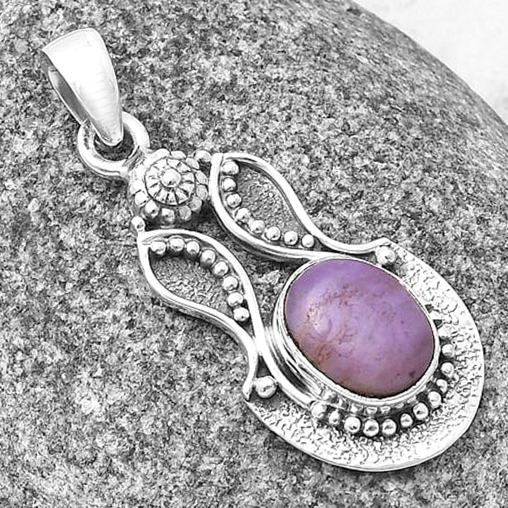 Natural Lavender Jade Pendant P-1277 SDP140574