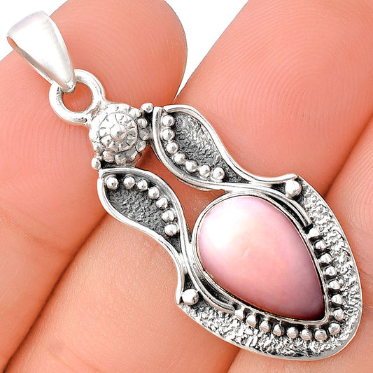 Natural Pink Scolecite Pendant P-1277 SDP140576