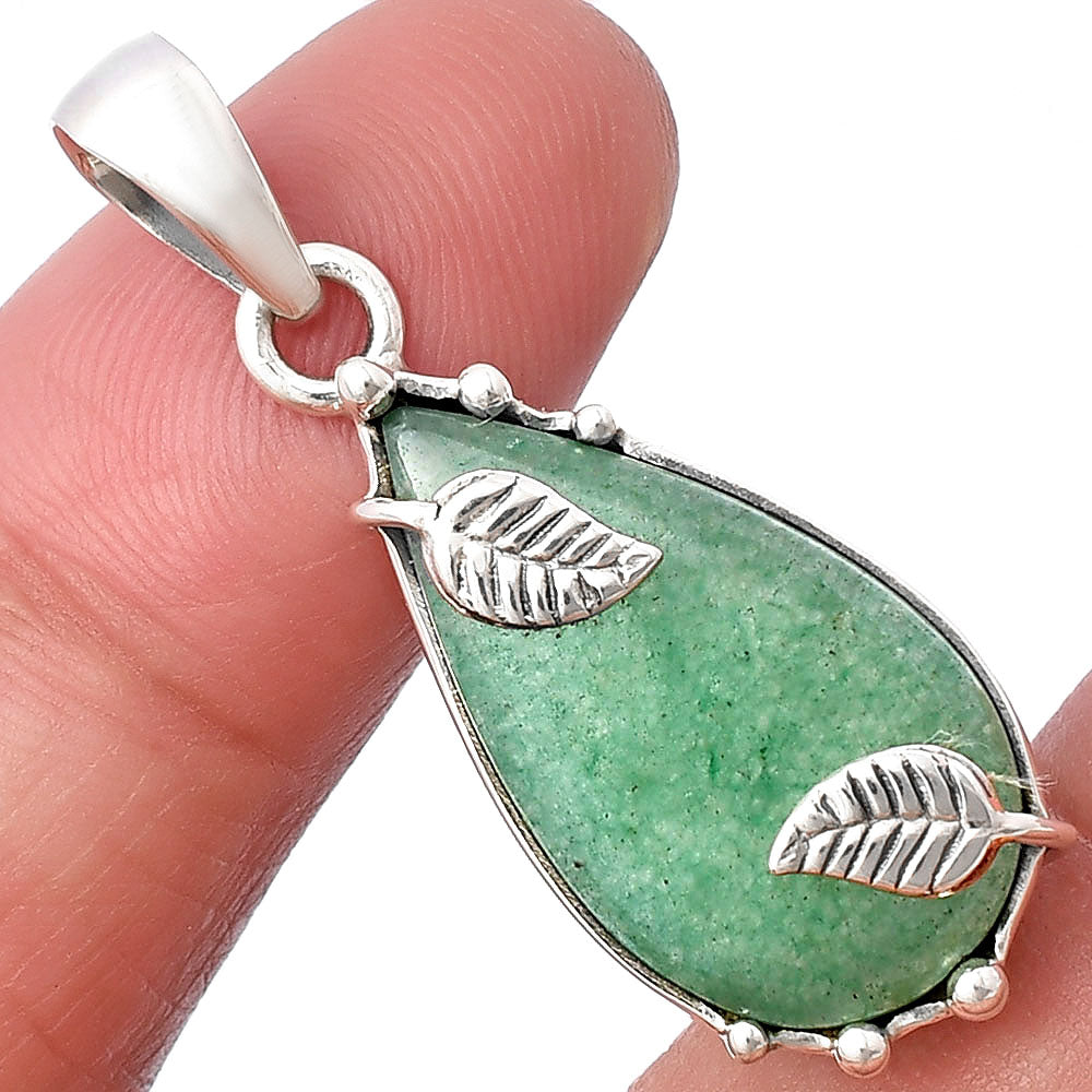 Natural Green Aventurine Pendant P-1226 SDP140594