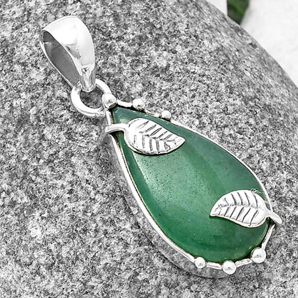 Natural Green Aventurine Pendant P-1226 SDP140594