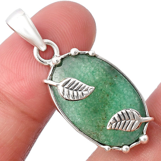 Natural Green Aventurine Pendant P-1226 SDP140596