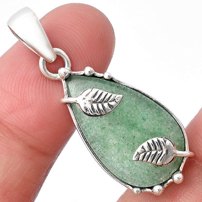Natural Green Aventurine Pendant P-1226 SDP140606