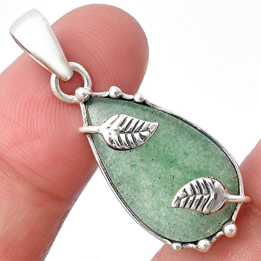 Natural Green Aventurine Pendant P-1226 SDP140606