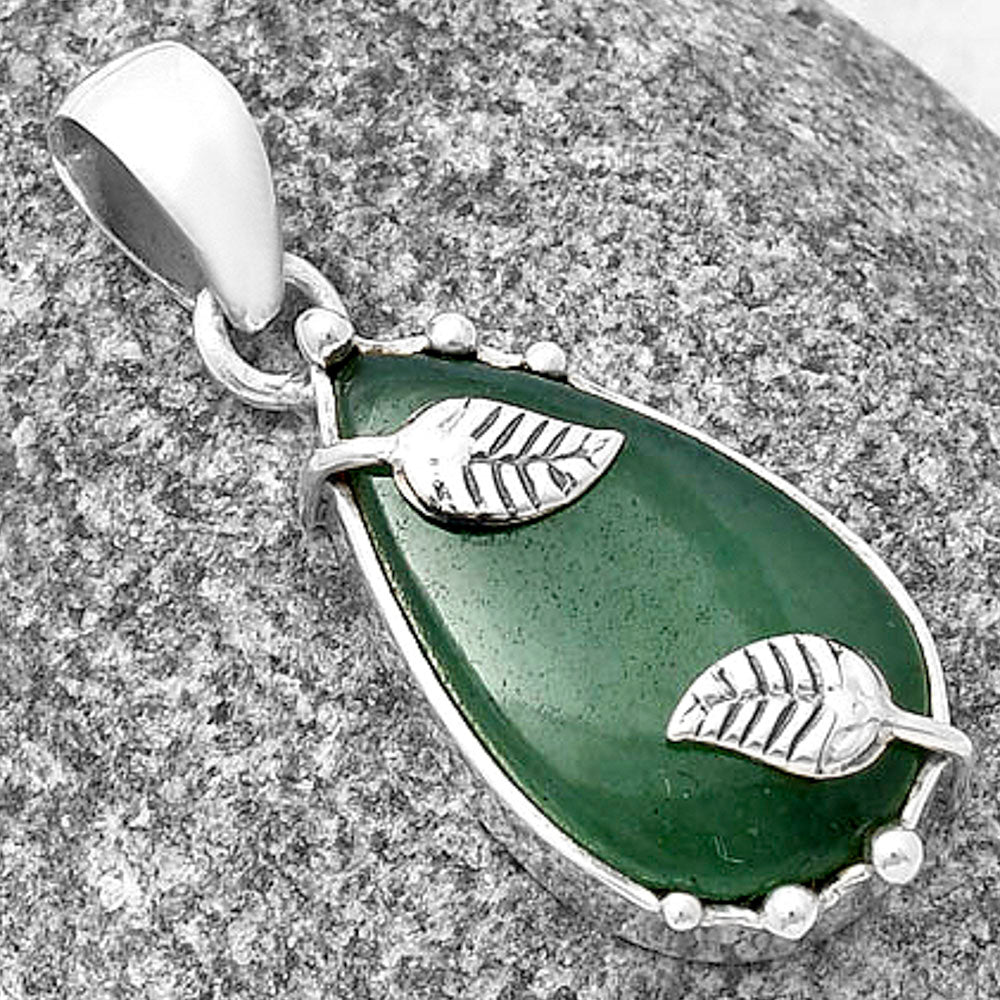 Natural Green Aventurine Pendant P-1226 SDP140606