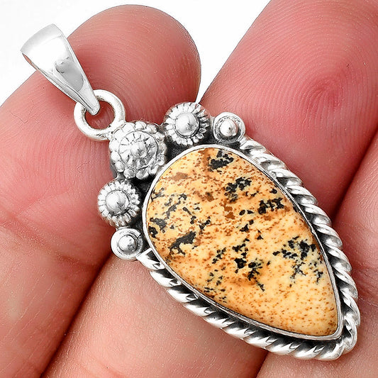 Natural Picture Jasper Pendant P-1616 SDP140637