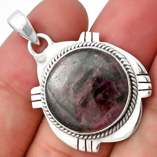Natural Russian Eudialyte Pendant P-1463 SDP140645