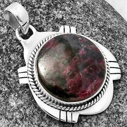 Natural Russian Eudialyte Pendant P-1463 SDP140645