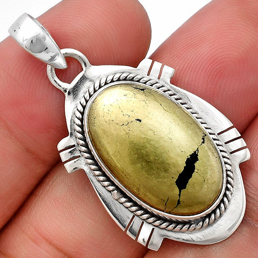 Apache Gold Healer's Gold - Arizona Pendant P-1463 SDP140652