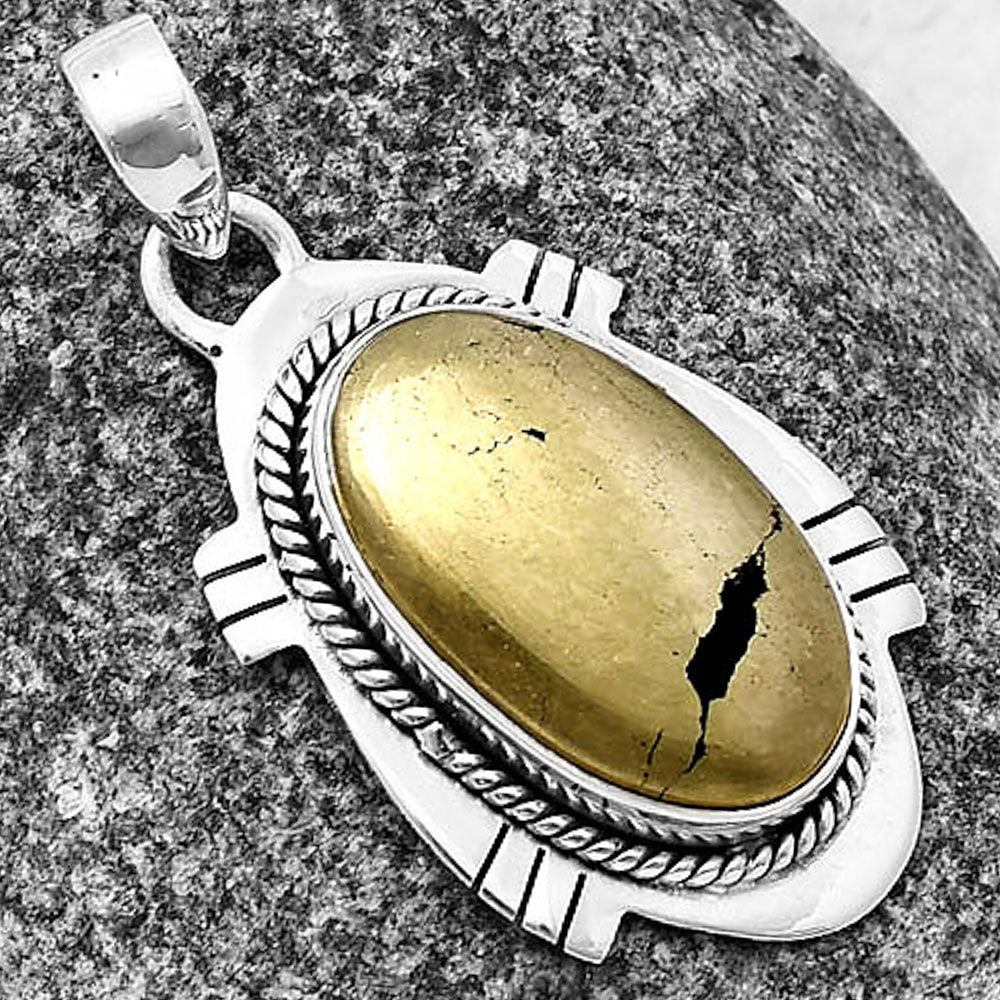Apache Gold Healer's Gold - Arizona Pendant P-1463 SDP140652