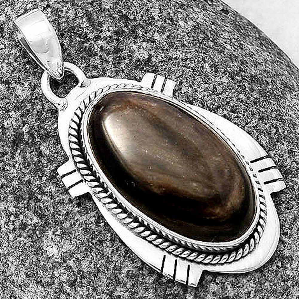 Natural Hypersthene - Canada Pendant P-1463 SDP140657
