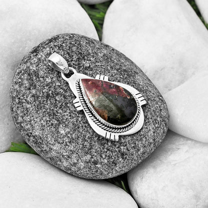 Natural Russian Eudialyte Pendant P-1463 SDP140662