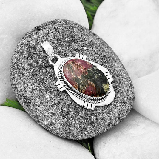 Natural Russian Eudialyte Pendant P-1463 SDP140668