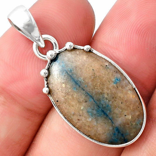 Natural Cavansite - India Pendant P-1349 SDP140681