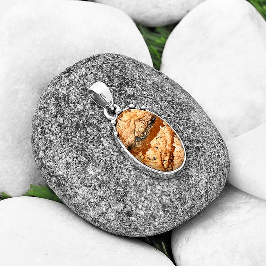 Natural Picture Jasper Pendant P-1349 SDP140698