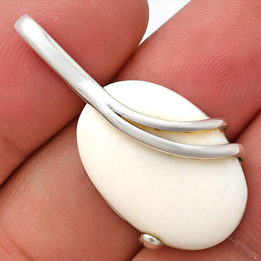 Natural White Opal Pendant P-1165 SDP140709