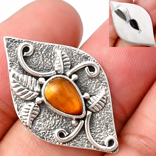 Natural Tiger Eye - Africa Pendant P-1518 SDP140725