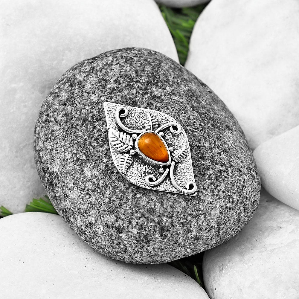 Natural Tiger Eye - Africa Pendant P-1518 SDP140725