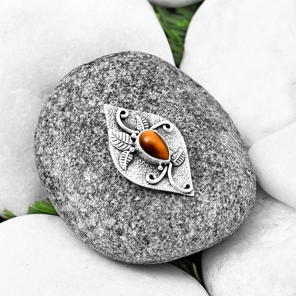 Natural Tiger Eye - Africa Pendant P-1518 SDP140732