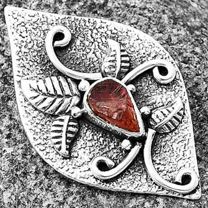 Natural Pink Tourmaline Rough Pendant P-1518 SDP140735