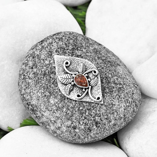 Natural Pink Tourmaline Rough Pendant P-1518 SDP140736