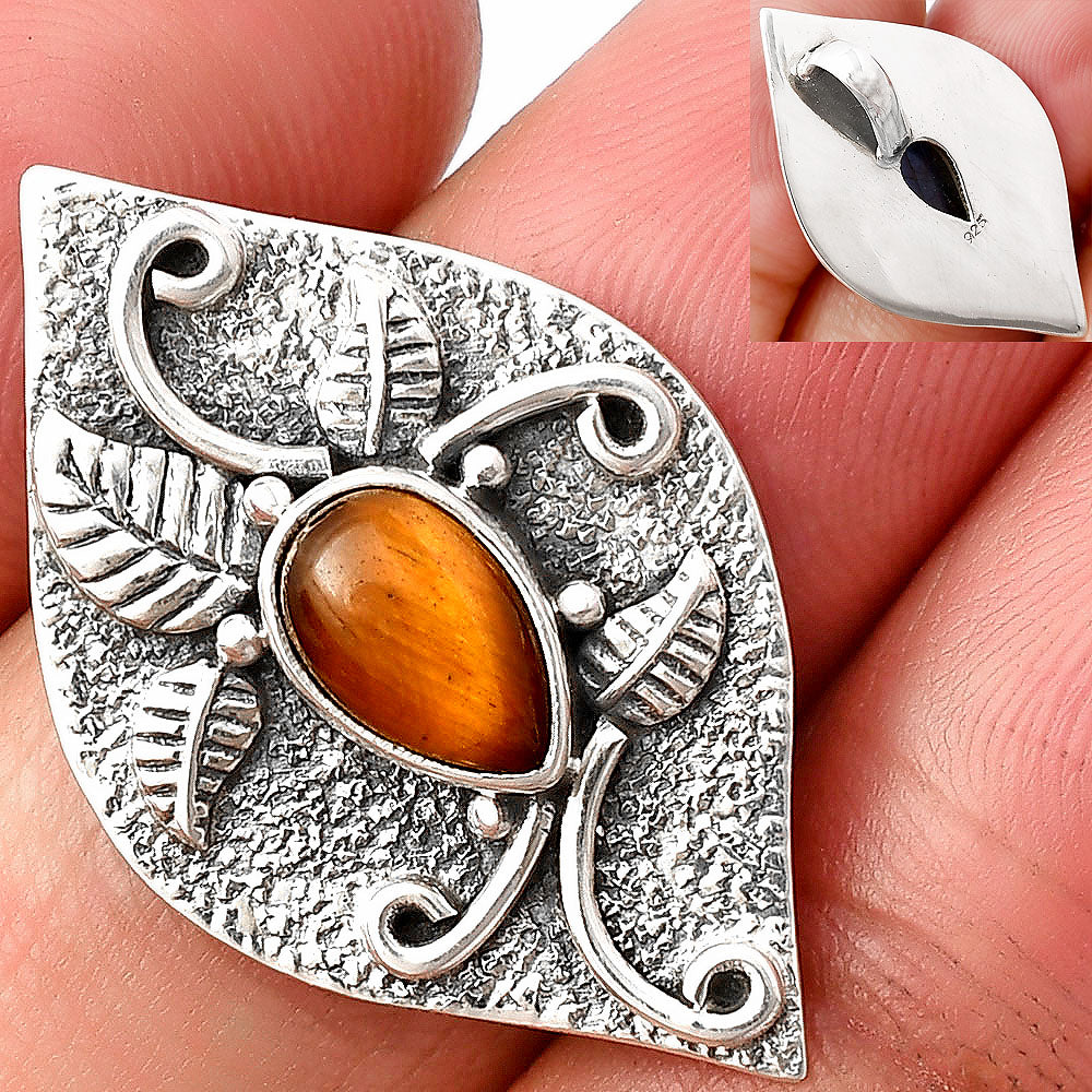 Natural Tiger Eye - Africa Pendant P-1518 SDP140740