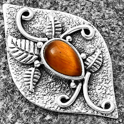 Natural Tiger Eye - Africa Pendant P-1518 SDP140740
