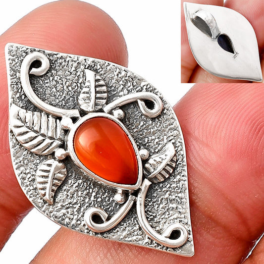 Natural Carnelian Pendant P-1518 SDP140742