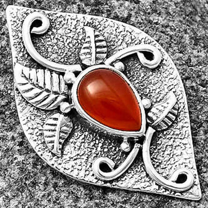 Natural Carnelian Pendant P-1518 SDP140744