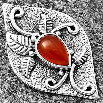 Natural Carnelian Pendant P-1518 SDP140745