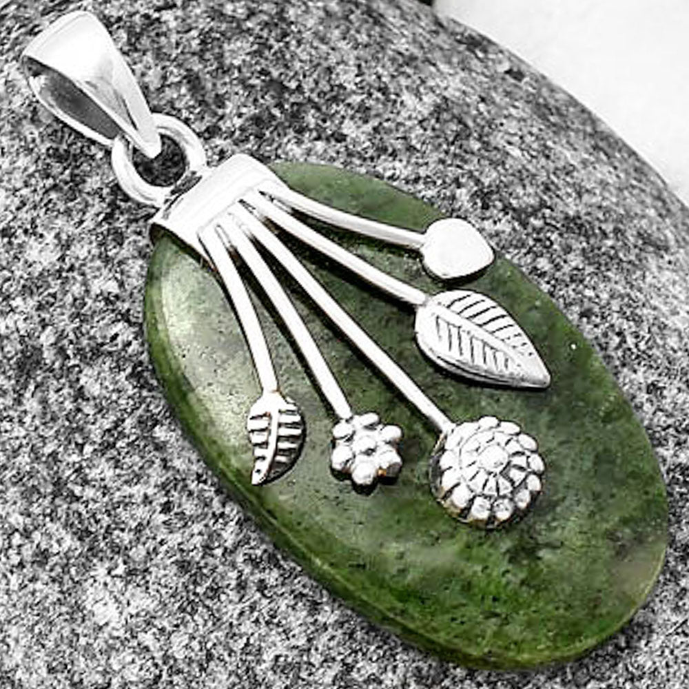 Natural Serpentine Pendant P-1647 SDP141289