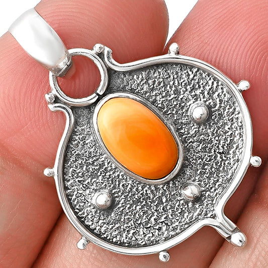 Natural Spiny Oyster Shell - Arizona Pendant P-1403 SDP141322