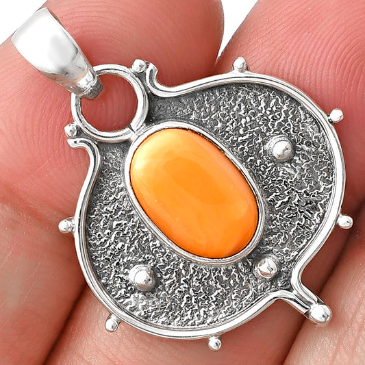 Natural Spiny Oyster Shell - Arizona Pendant P-1403 SDP141324