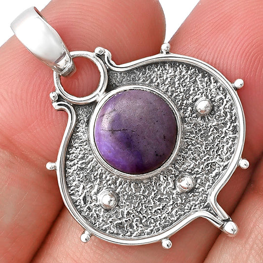 Natural Lavender Jade Pendant P-1403 SDP141326