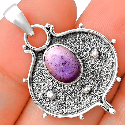 Natural Lavender Jade Pendant P-1403 SDP141330