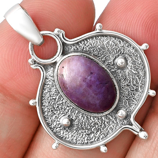 Natural Lavender Jade Pendant P-1403 SDP141333