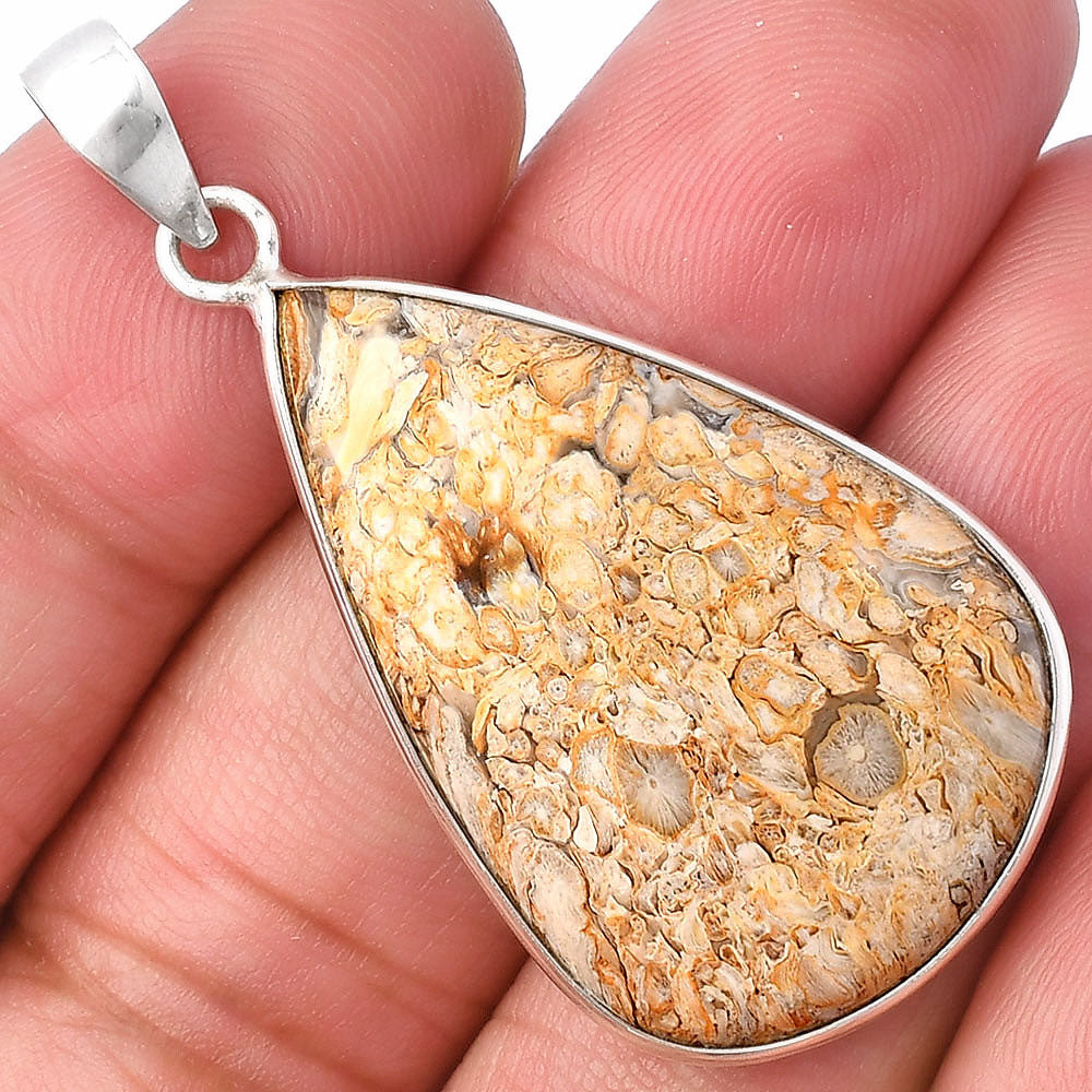 Natural Rock Calcy Pendant P-1001 SDP141819