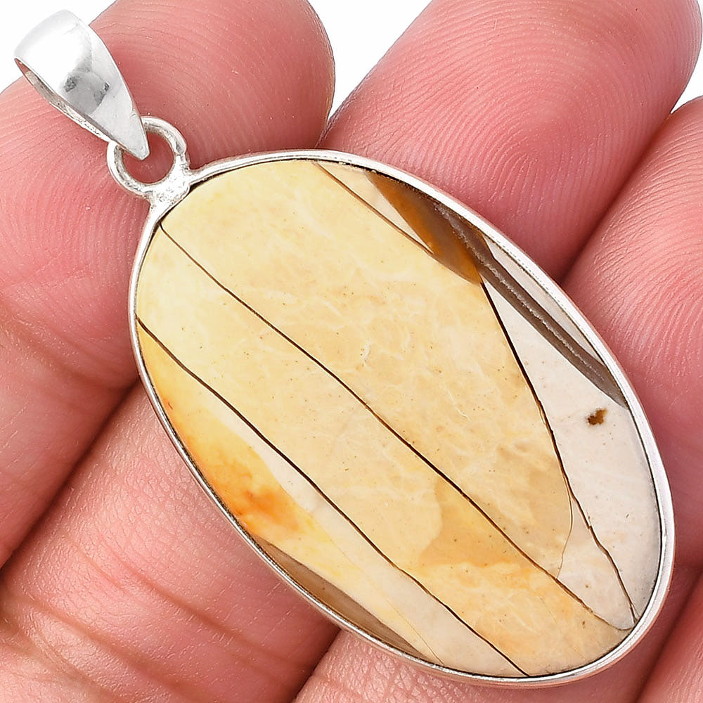 Natural Brecciated Mookaite Pendant P-1001 SDP141876