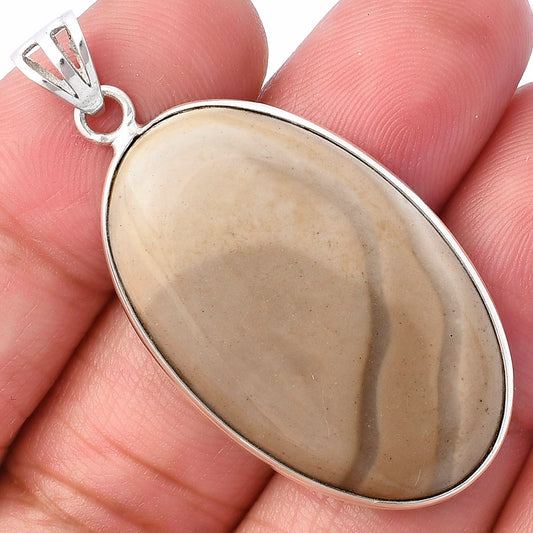 Natural Flint Stone Pendant P-1001 SDP141885