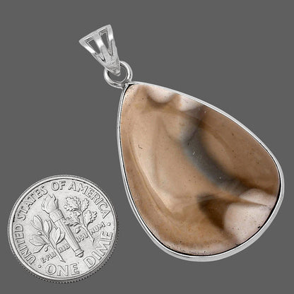 Natural Flint Stone Pendant P-1001 SDP141969