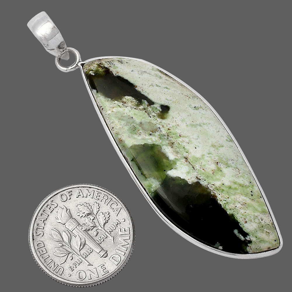 Natural Chrome Chalcedony Pendant P-1001 SDP141980